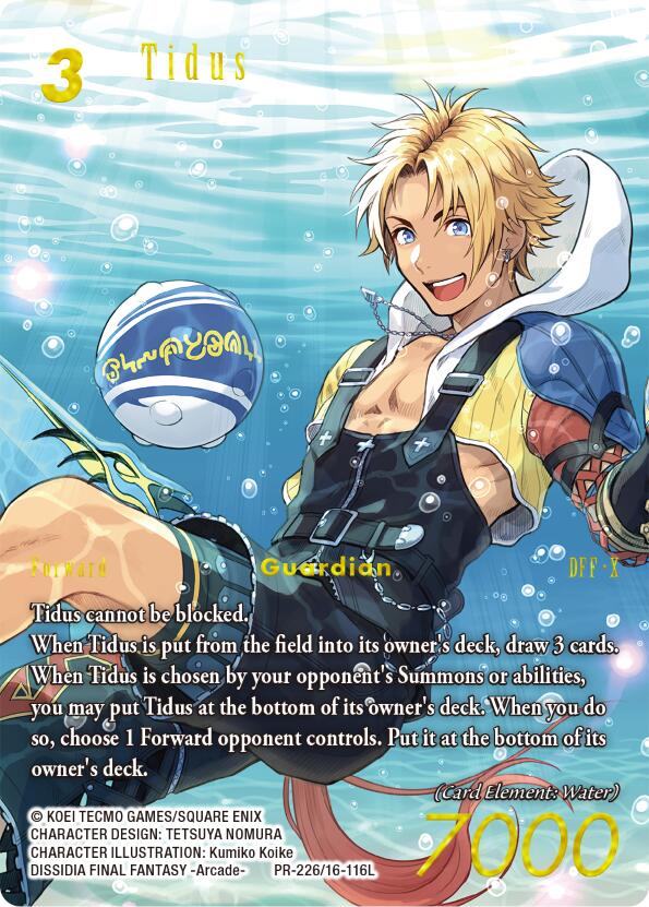 Tidus (Road to Worlds 2026) [Promo Cards]