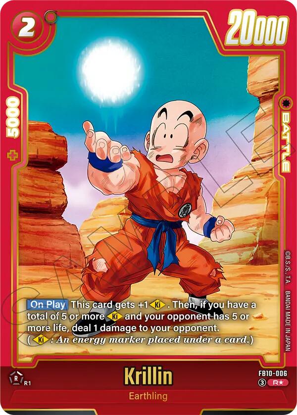 Krillin (FB10-006) (Alternate Art) [Cross Force]