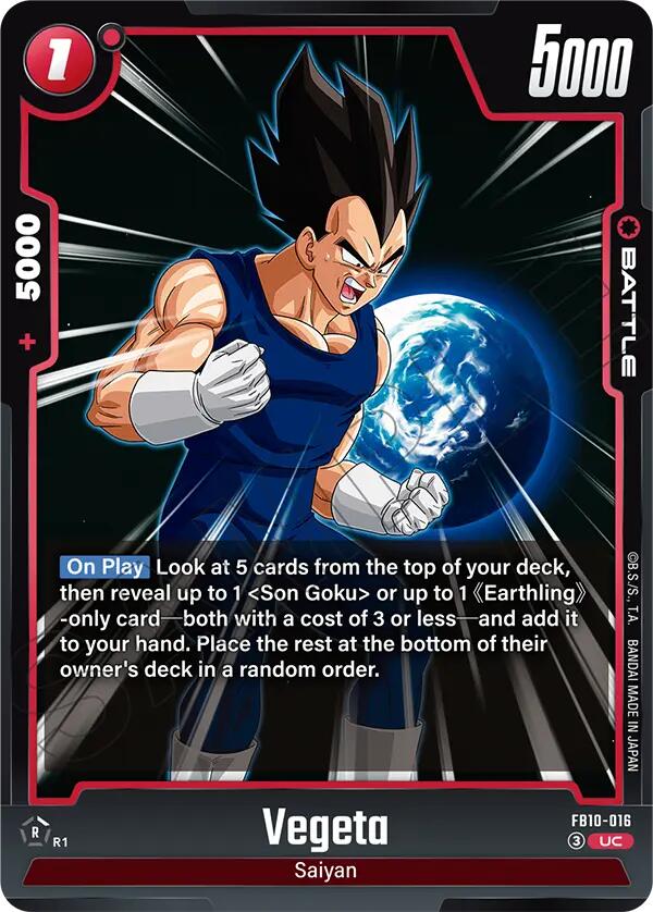 Vegeta (FB10-016) [Cross Force]