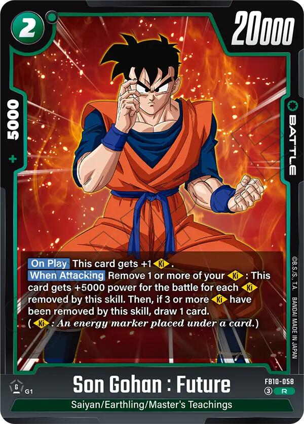 Son Gohan : Future (FB10-058) [Cross Force]