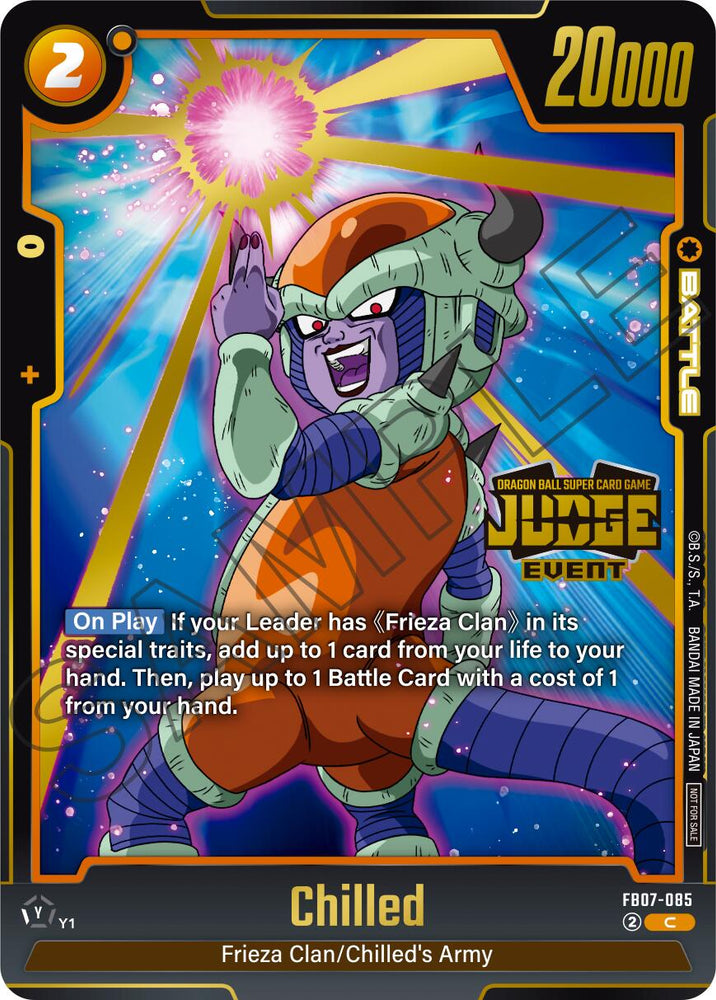 Chilled (Judge Pack 05 - Event Judge) [Fusion World Tournament Cards]