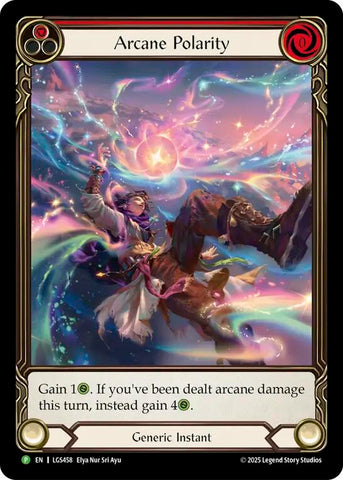 Arcane Polarity (Extended Art) [LGS458] (Promo)  Rainbow Foil