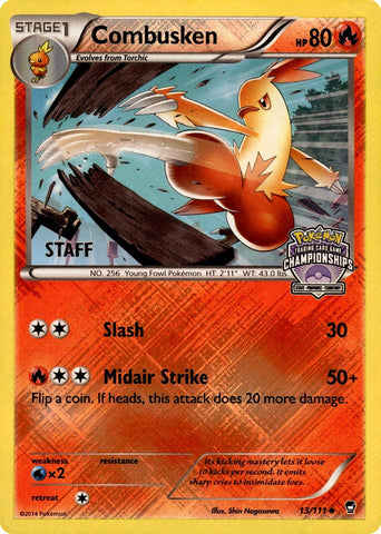 Combusken (13/111) (State Championships) [Staff] [League & Championship Cards]