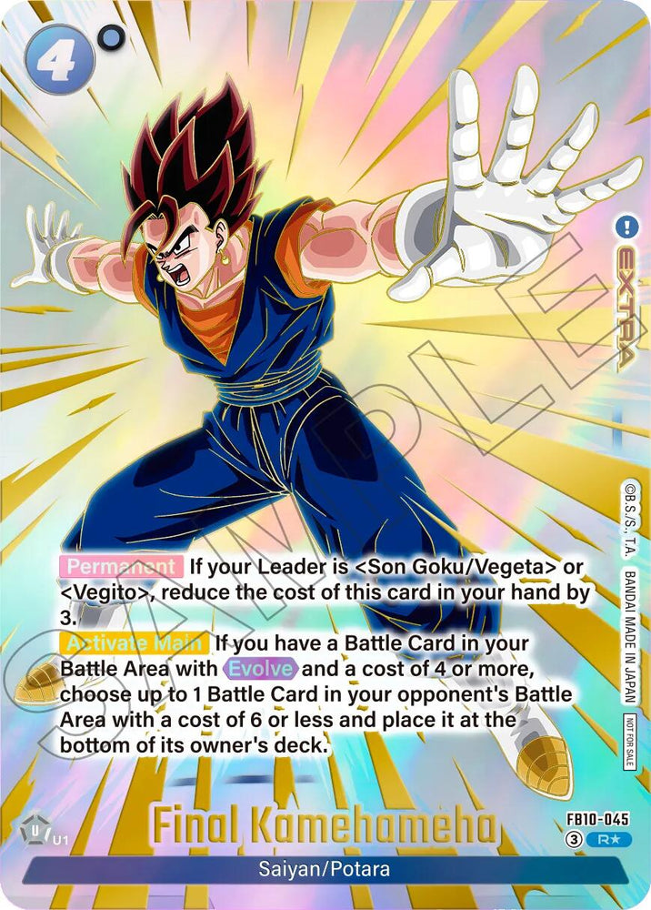 Final Kamehameha (Limited Pack 26-27 WAVE2) [Fusion World Tournament Cards]