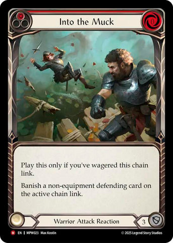 Into the Muck [MPW023] (Mastery Pack Warrior)  Rainbow Foil