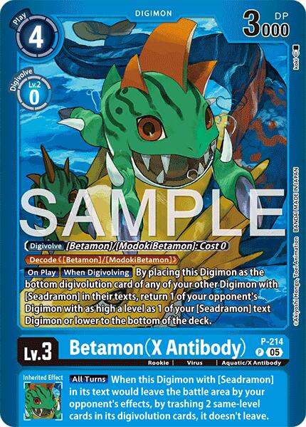 Betamon [P] (X Antibody) (Official Store Tournament 2026 Vol. 1) [Limited Card Pack -Final Crest-]
