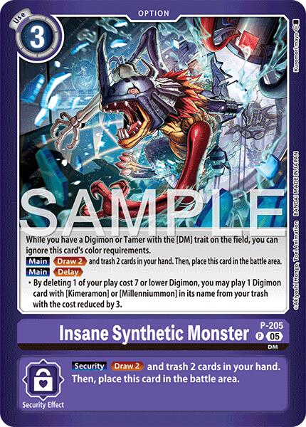 Insane Synthetic Monster [P-205] [Limited Card Pack -Final Crest-]