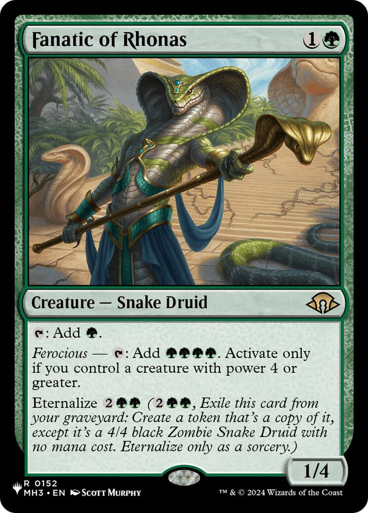 Fanatic of Rhonas [The List]