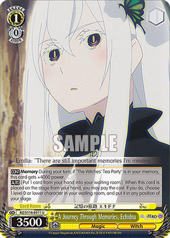A Journey Through Memories, Echidna (RZ/S116-E011) [Re:ZERO -Starting Life in Another World- Vol.3]
