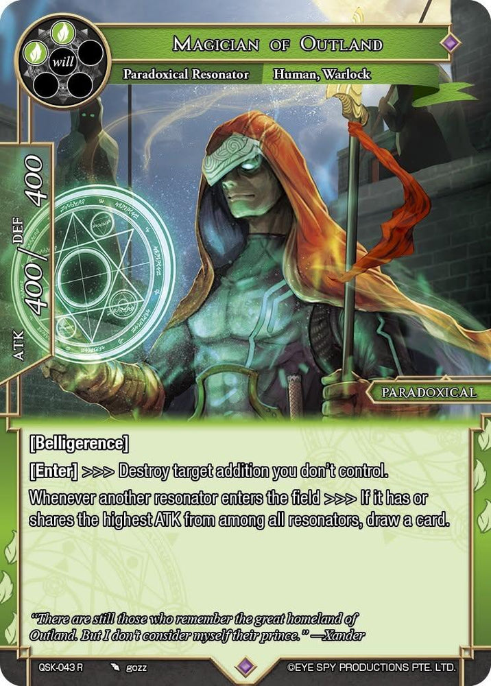 Magician of Outland (QSK-043 R) [The Quest of the Seven Keys]