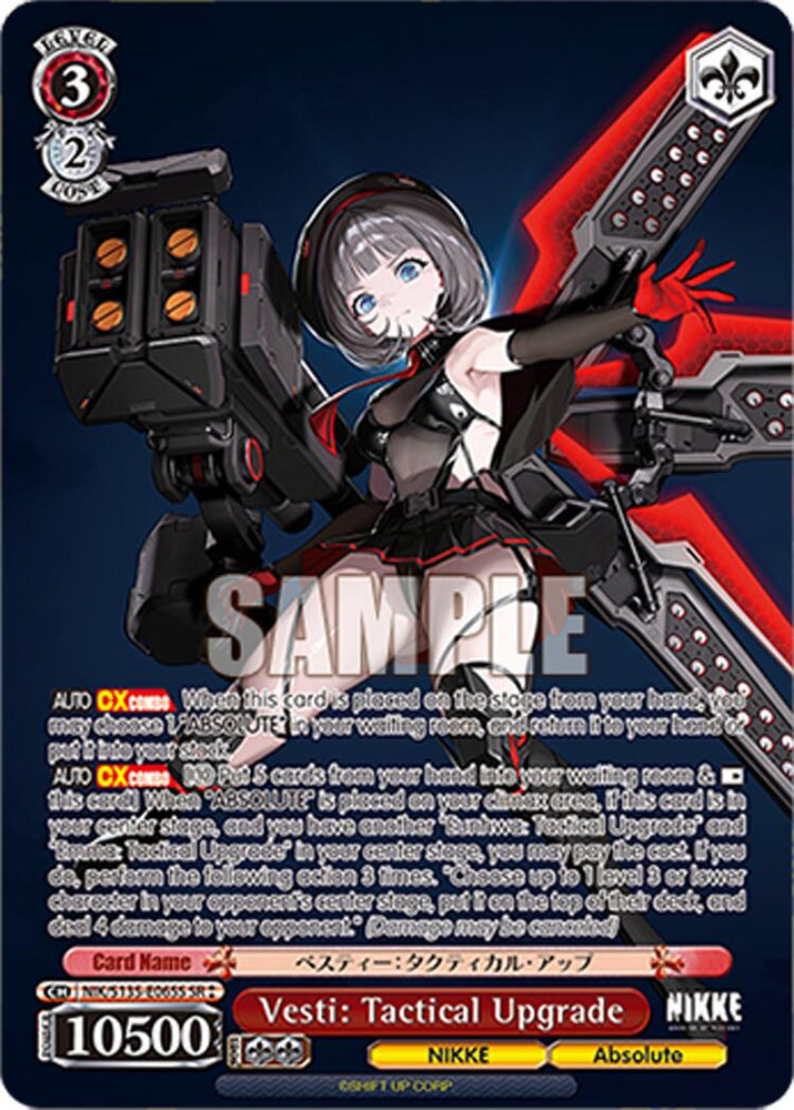 Vesti: Tactical Upgrade (NIK/S135-E065S) (SR) [GODDESS OF VICTORY: NIKKE Vol.2]