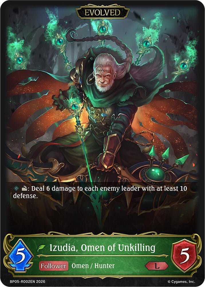 Izudia, Omen of Unkilling (Evolved) (BP05-R002EN) [Eightfold Retribution]