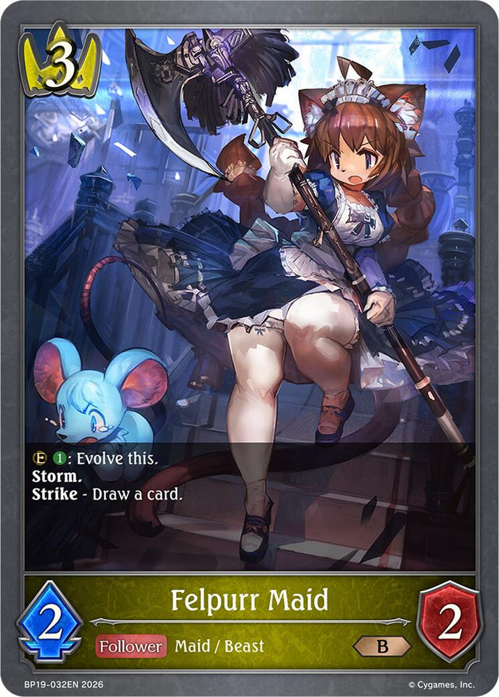 Felpurr Maid (BP19-032EN) [Eightfold Retribution]