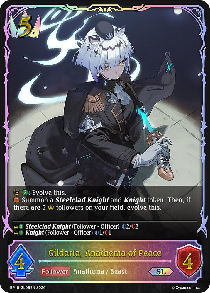 Gildaria, Anathema of Peace (BP19-SL08EN) [Eightfold Retribution]