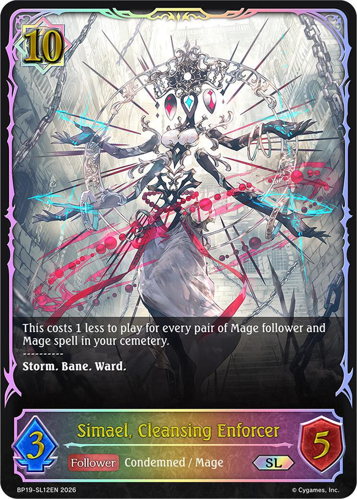 Simael, Cleansing Enforcer (BP19-SL12EN) [Eightfold Retribution]
