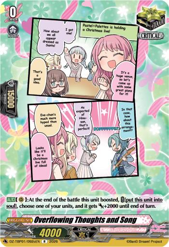 Overflowing Thoughts and Song (C) (DZ-TBP01/092cEN) [BanG Dream! Girls Band Party!]