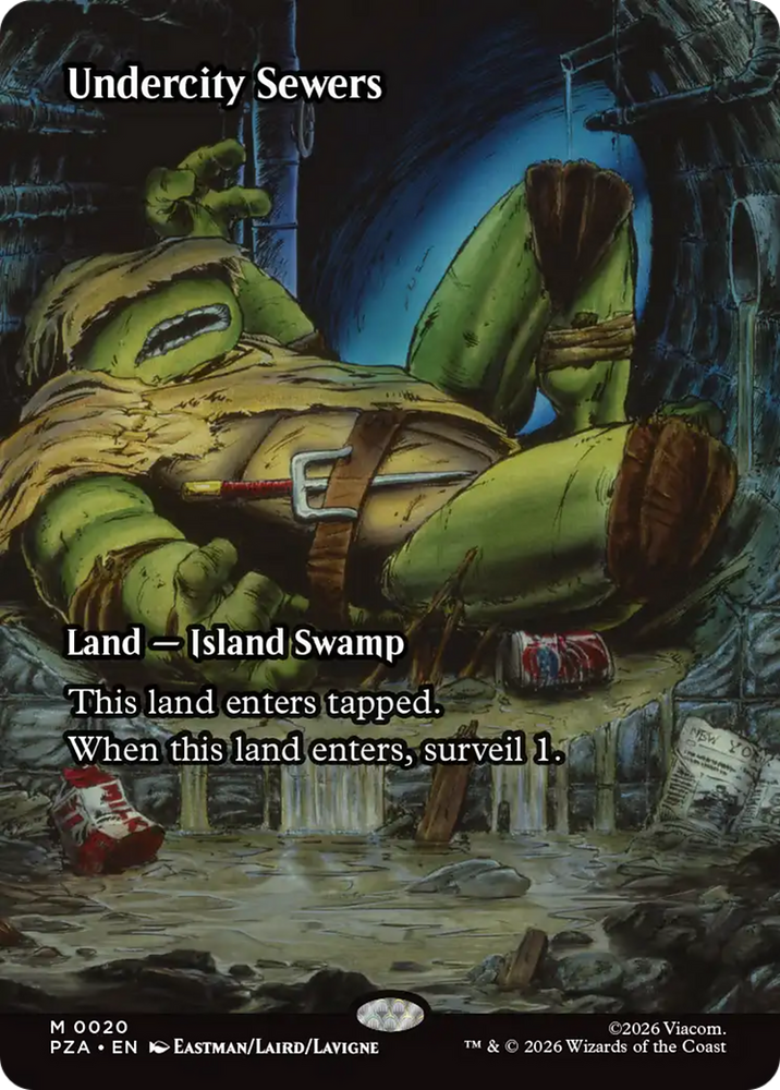 Undercity Sewers (Borderless) [Teenage Mutant Ninja Turtles Eternal-Legal]