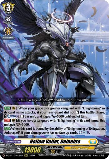 Hollow Vallet, Delnebre (DZ-BT16/012EN) [Parallactic Dawn]