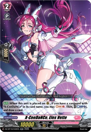 X-CeeDaNCe, Eles Vette (DZ-BT16/042EN) [Parallactic Dawn]