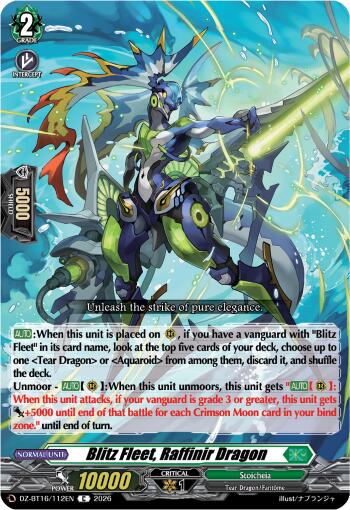 Blitz Fleet, Raffinir Dragon (DZ-BT16/112EN) [Parallactic Dawn]