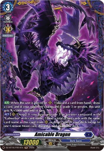 Amicable Dragon (DZ-BT16/FR14EN) [Parallactic Dawn]