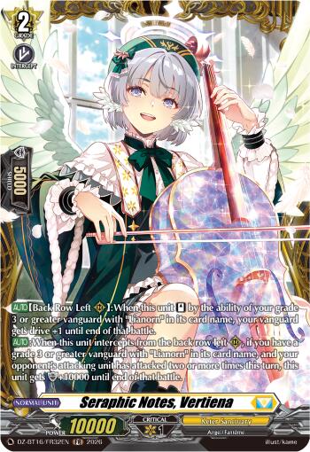 Seraphic Notes, Vertiena (DZ-BT16/FR32EN) [Parallactic Dawn]