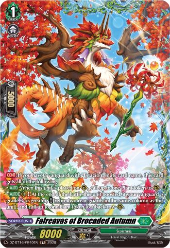 Falreavas of Brocaded Autumn (DZ-BT16/FR40EN) [Parallactic Dawn]