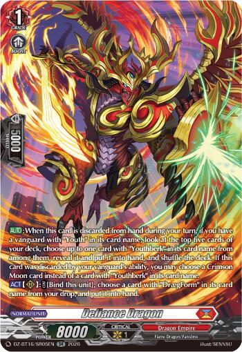 Defiance Dragon (DZ-BT16/SR05EN) [Parallactic Dawn]