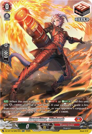Dragritter, Misbaah (DZ-BT16/SR07EN) [Parallactic Dawn]