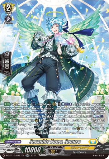 Seraphic Notes, Sucuse (DZ-BT16/SR27EN) [Parallactic Dawn]