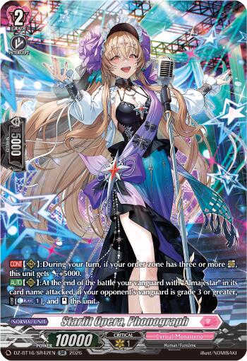 Starlit Opera, Phonograph (DZ-BT16/SR42EN) [Parallactic Dawn]