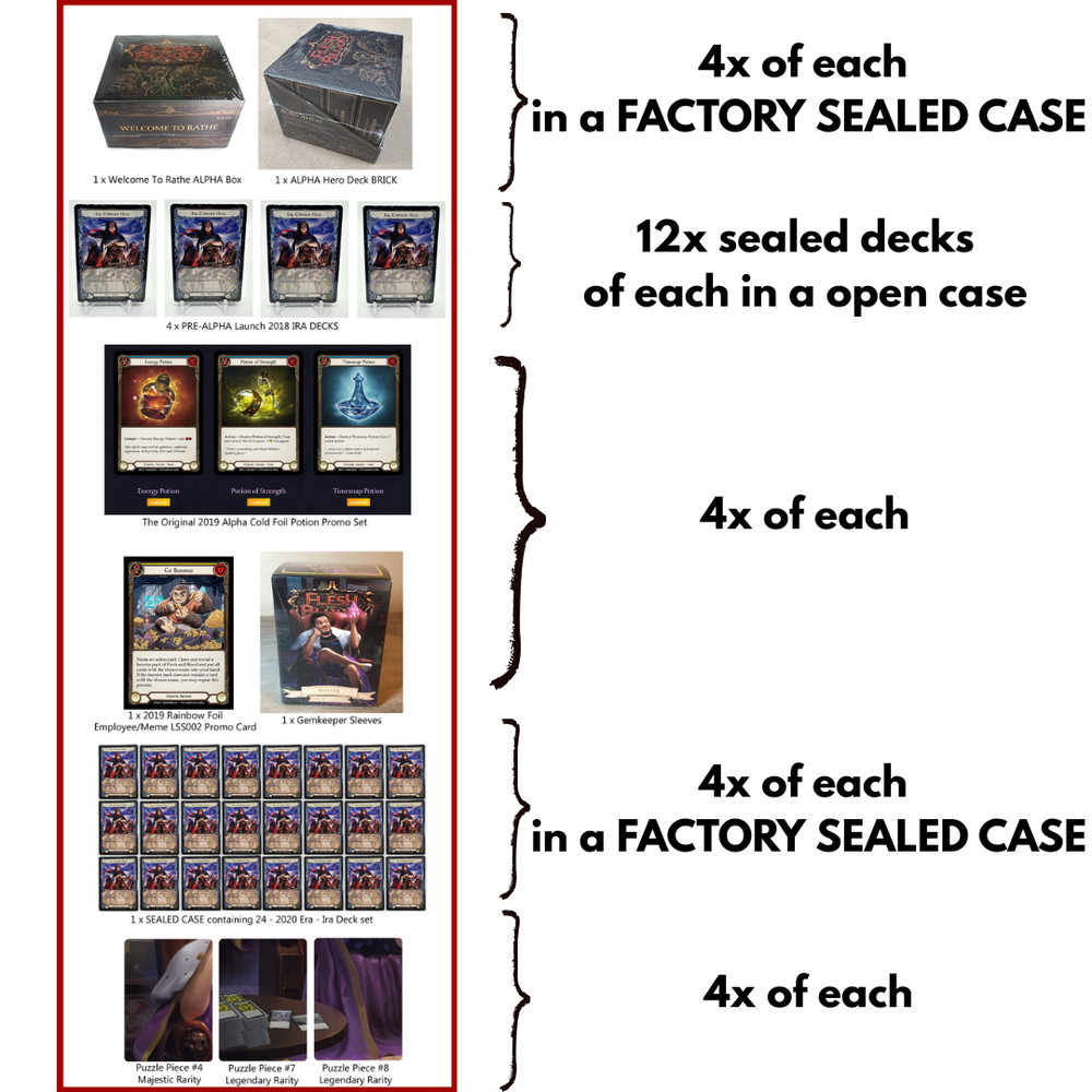 Flesh and Blood - Alpha Edition - Collector's Bundle