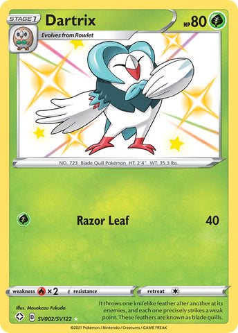 Dartrix (SV002/SV122) [Sword & Shield: Shining Fates]