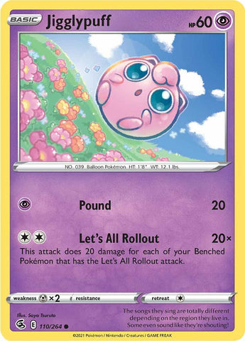 Jigglypuff (110/264) [Sword & Shield: Fusion Strike]