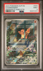 Pokemon Charmander Obsidian Flames Elite Trainer Box 044 PSA 9
