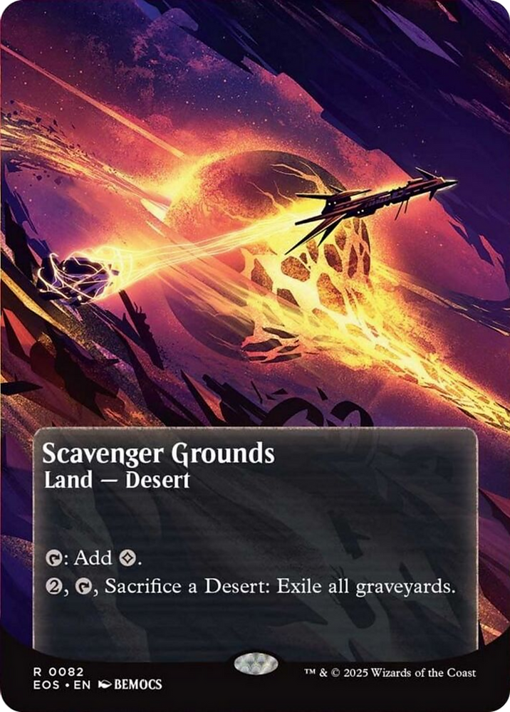 Scavenger Grounds (0082) (Borderless) [Edge of Eternities: Stellar Sights]