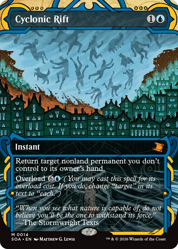 Cyclonic Rift [Secrets of Strixhaven: Mystical Archive]