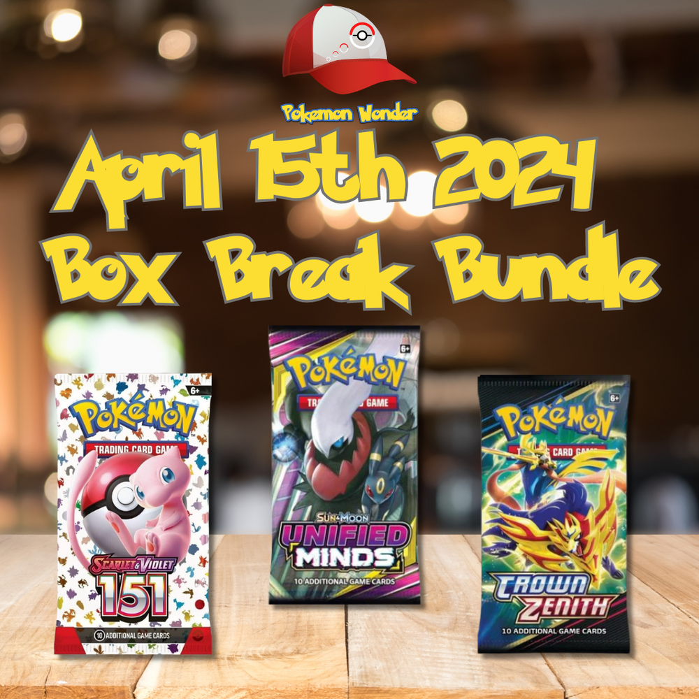 April 15th 2024 Live Box Break Booster Pack Bundle