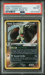 Pokemon Dark Tyranitar Holo Cosmos-Jessie Theme Deck 20/109 PSA 8