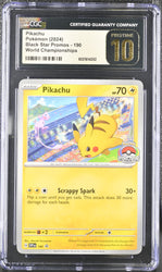 Pokemon Pikachu World Championships Black Star Promos 190 CGC Pristine 10
