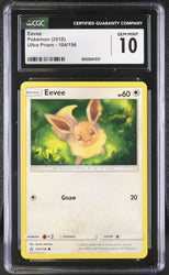 Pokemon Eevee Ultra Prism 104/156 CGC Gem Mint 10
