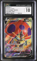 Pokemon Orbeetle V Ultra Rare Holo Vivid Voltage 166/185 CGC Gem Mint 10