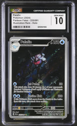 Pokemon Palafin Illustration Rare Holo Paldean Fates 225/091 CGC Gem Mint 10