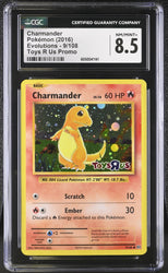 Pokemon Charmander Toys R Us Stamped XY Evolutions 9/108 CGC 8.5 NM/Mint+ Pokemon Card