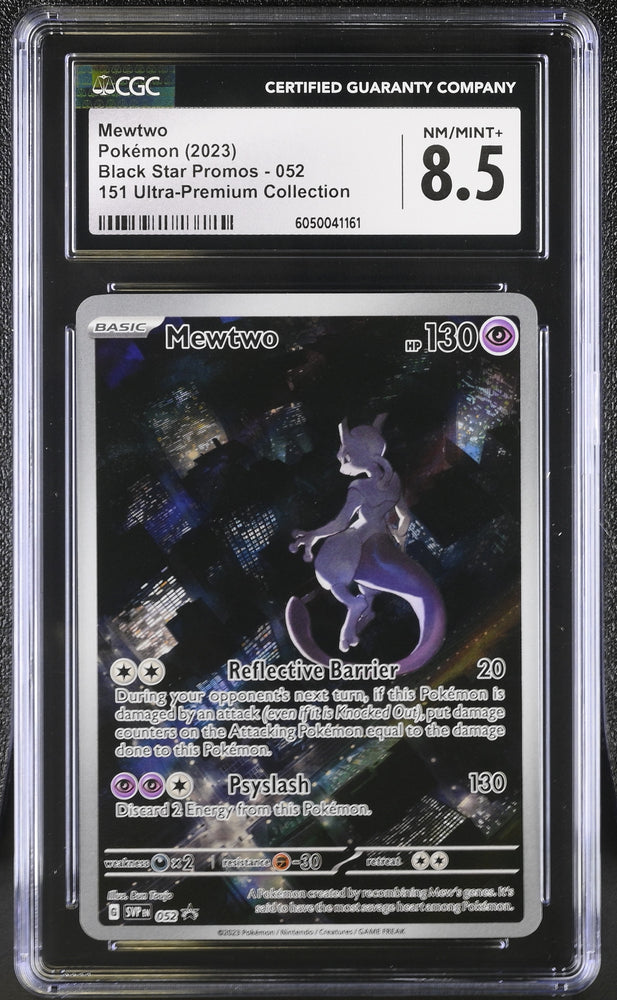 Pokemon Mewtwo Promo 052 CGC 8.5 NM/Mint+ Pokemon Card