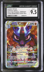 Pokemon Lucario VSTAR Promo 291 CGC 9.5 Mint+ Pokemon Card