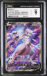 Pokemon Mewtwo V Promo 229 CGC 9 Mint Pokemon Card