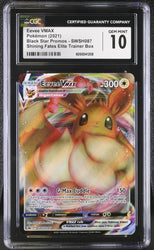 Pokemon Eevee VMAX Black Star Promo SWSH087 CGC Gem Mint 10