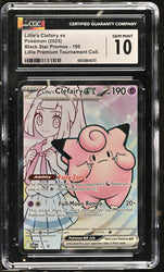 Pokemon Lillie's Clefairy ex Promo 195 CGC 10 Gem Mint Pokemon Card