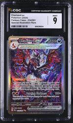 Pokemon Charizard ex Special Illustration Rare 2024 Paldean Fates 234/091 CGC Mint 9